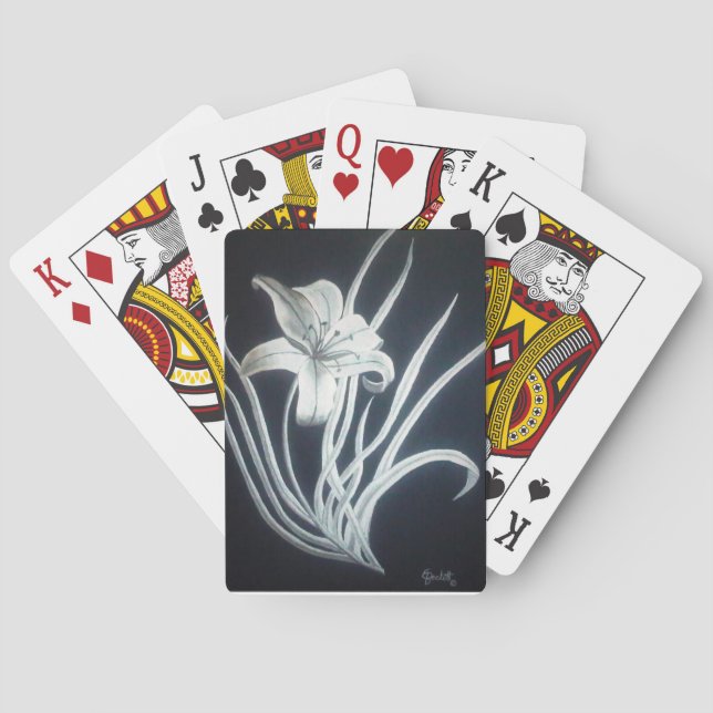 Gilding The Lily Poker Cards (Back)