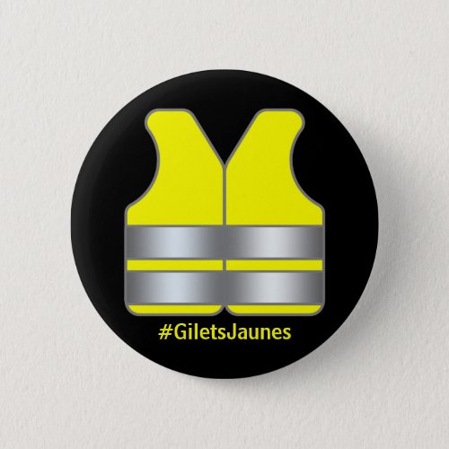 Gilets Jaunes Yellow Vests Custom Background Color Button