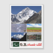 Gilgit–Baltistan - Mosaic - Pakistan - (Front)