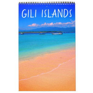 gili islands indonesia calendar