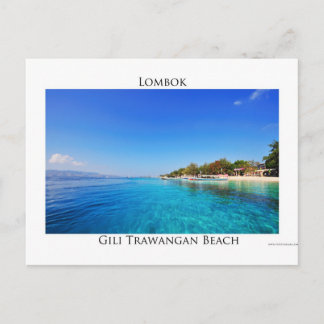 Gili Trawangan, Lombok Postcard