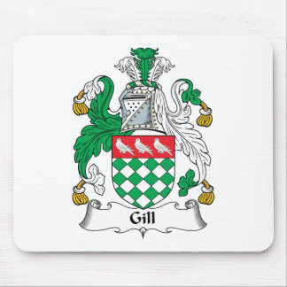 Gill Family Crest Mouse Pad