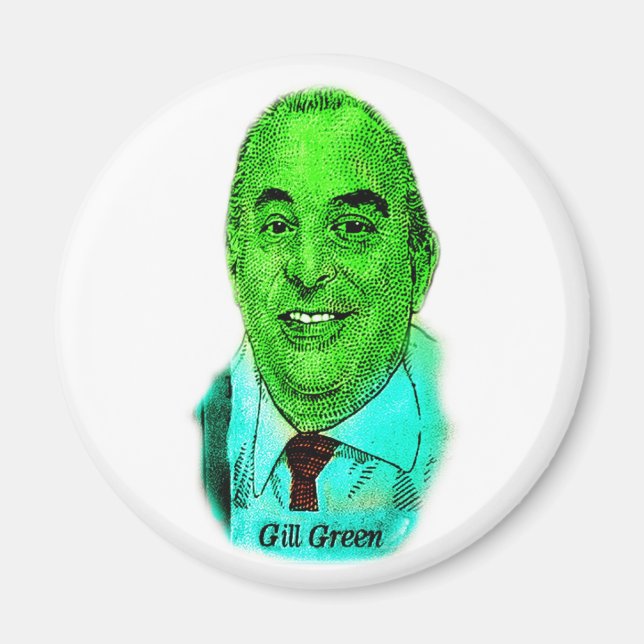 Gill Green Magnet (Front)