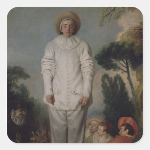 Gilles, c.1718-19 square sticker