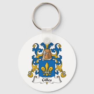 Gilles Family Crest Keychain