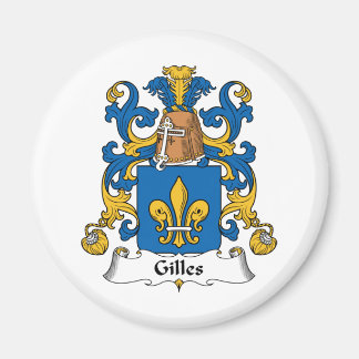 Gilles Family Crest Magnet