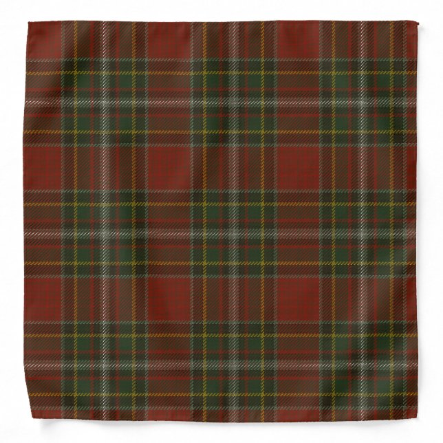 Gillespie Clan Tartan Bandana (Front)