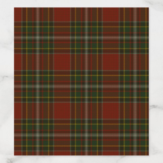 Gillespie Clan Tartan Envelope Liner (Design)