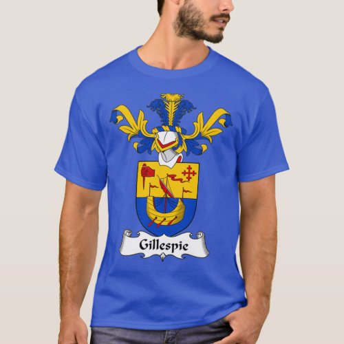 Gillespie Coat of Arms Family Crest  T_Shirt
