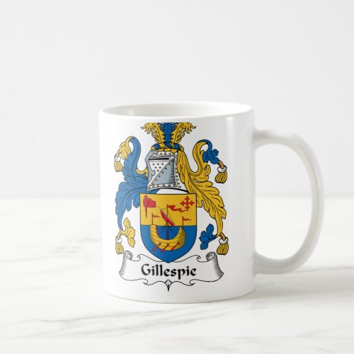 Gillespie Family Crest Coffee Mug