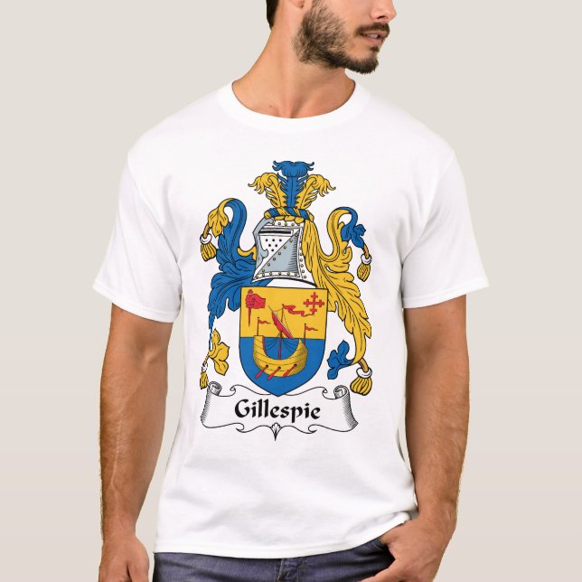 Gillespie Family Crest T-Shirt (Front)