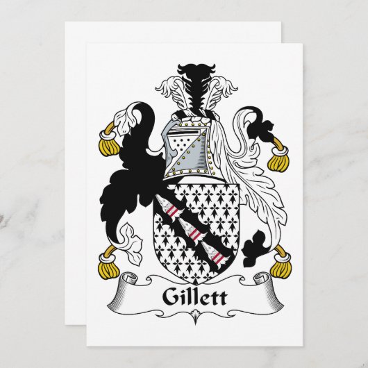 Gillett Family Crest (Front/Back)