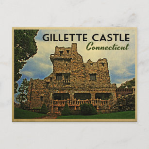 Gillette Castle Connecticut Postcard