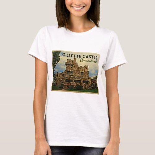 Gillette Castle Connecticut T_Shirt