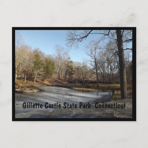 Gillette Castle State Park  Connecticut Postcard