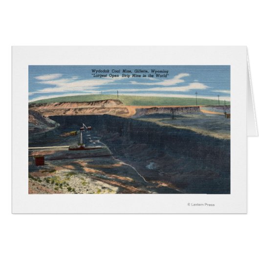 Gillette, WY - Wydodak Coal Mine View Cards (Front Horizontal)