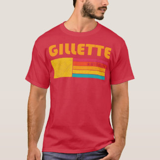 Gillette Wyoming Vintage Distressed Souvenir T-Shirt