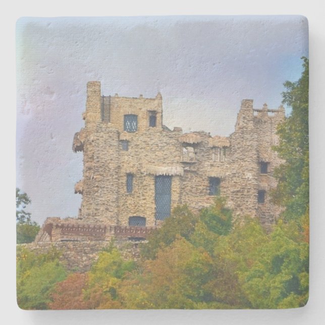 Gillette's Castle Stone Coaster (Front)