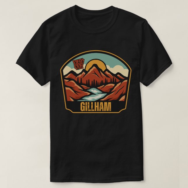 Gillham, Arkansas T-Shirt (Design Front)