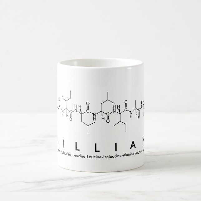 Gillian peptide name mug (Center)