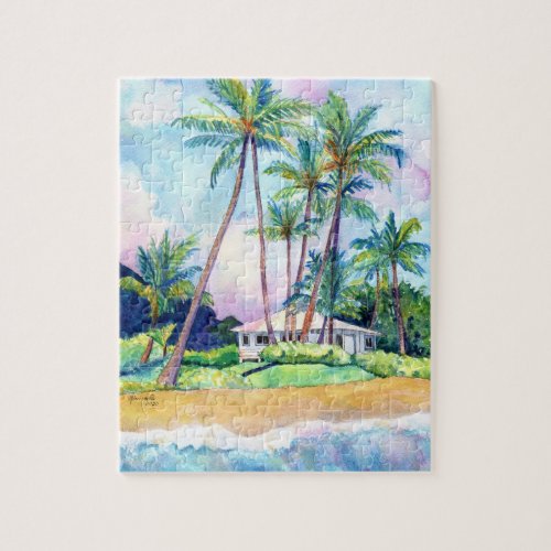 Gillins Beach House Jigsaw Puzzle