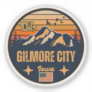 Gilmore City, Iowa Ia, United States Sticker