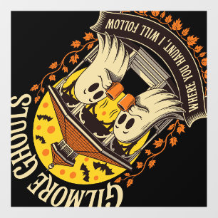 Gilmore Ghouls Halloween Ghost Wall Decal