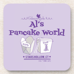 Gilmore Girls   Al's Pancake World Beverage Coaster