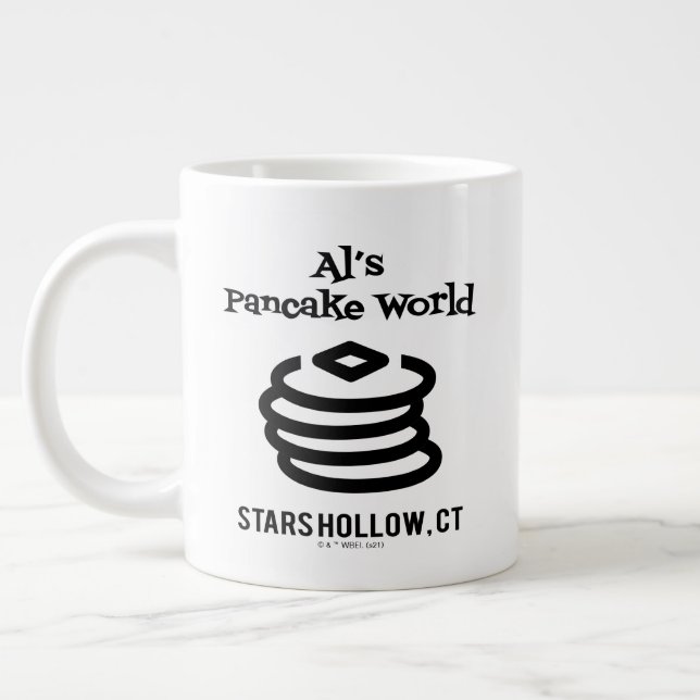 Gilmore Girls | Al's Pancake World Logo Giant Coffee Mug (Left)