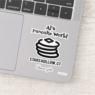 Gilmore Girls   Al's Pancake World Logo Sticker