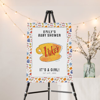 Gilmore Girl's Baby Shower Foam Board