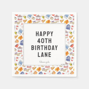 Gilmore Girl's Birthday Napkins