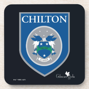 Gilmore Girls Chilton Academy Badge Beverage Coaster