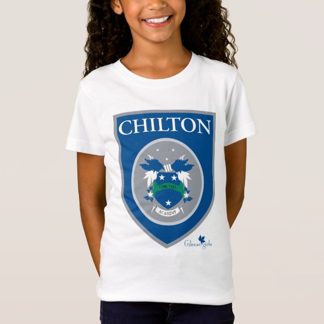 Gilmore Girls | Chilton Academy Badge T-Shirt (Front)