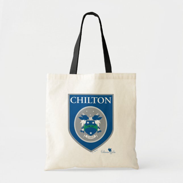 Gilmore Girls | Chilton Academy Badge Tote Bag (Front)