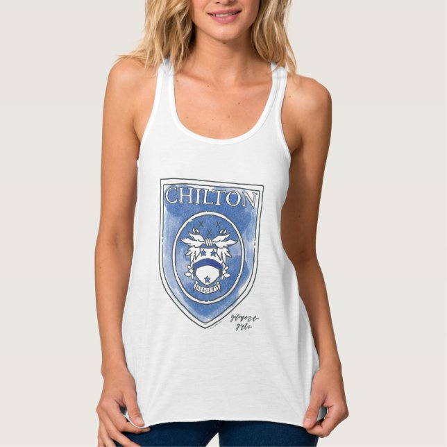 Gilmore Girls | Chilton Academy Watercolor Badge Tank Top (Front)
