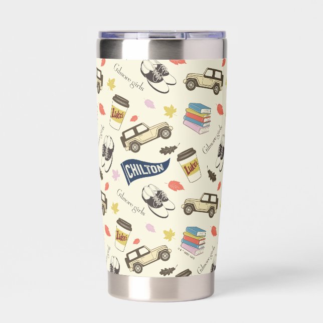 Gilmore Girls Chilton Fall Pattern Insulated Tumbler (Front)