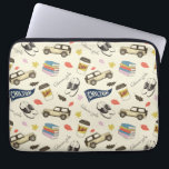 Gilmore Girls Chilton Fall Pattern Laptop Sleeve<br><div class="desc">This playful Gilmore Girls pattern is a tribute to all things Stars Hollow and beyond! Featuring Luke’s coffee cups, Chilton’s school pennant, Rory’s iconic saddle shoes, a yellow Jeep, stacks of books, and colorful autumn leaves, this design captures the charm and nostalgia of the series. Perfect for superfans who love...</div>