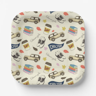 Gilmore Girls Chilton Fall Pattern Paper Plates
