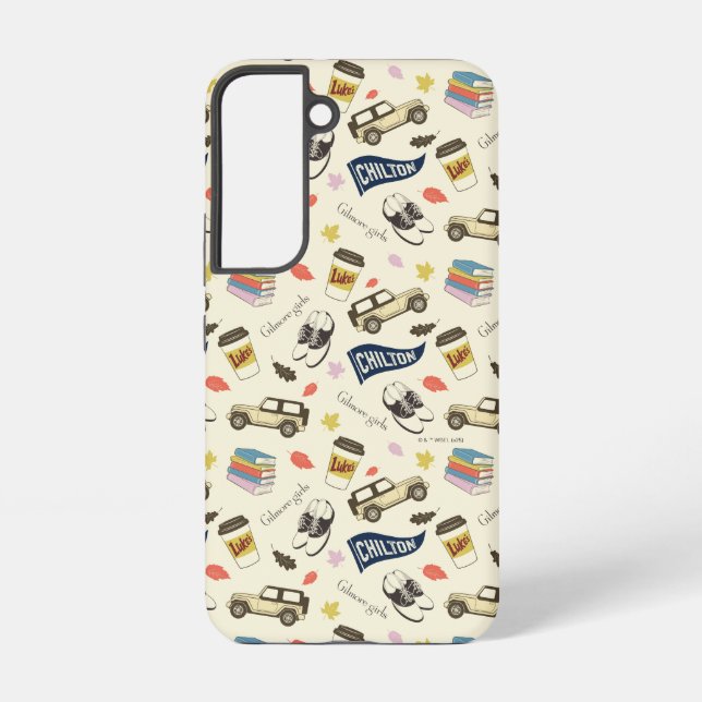 Gilmore Girls Chilton Fall Pattern Samsung Galaxy Case (Back)