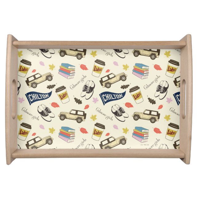 Gilmore Girls Chilton Fall Pattern Serving Tray (Front)