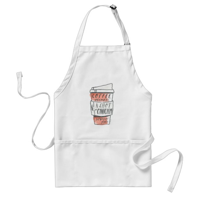Gilmore Girls | Coffee Please Adult Apron (Front)