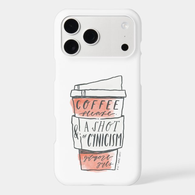Gilmore Girls | Coffee Please Case-Mate iPhone Case (Back)