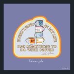 Gilmore Girls | Coffee Quote Graphic Poster<br><div class="desc">Celebrate your love for coffee and Gilmore Girls with this colorful design featuring Lorelai's famous quote. Illustrated with a stack of iconic mugs from your favorite Stars Hollow haunts, this graphic is perfect for coffee mugs, journals, t-shirts, or wall art. It's the ideal way to show off your devotion to...</div>