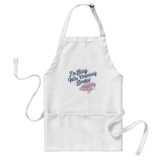 Gilmore Girls Completely Booked Design Adult Apron (Front)