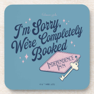 Gilmore Girls Completely Booked Design Beverage Coaster