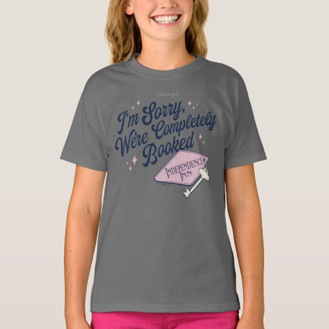Gilmore Girls Completely Booked Design T-Shirt (Front)