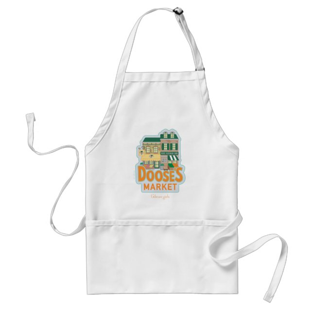 Gilmore Girls | Doose's Market Adult Apron (Front)