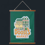 Gilmore Girls | Doose's Market Hanging Tapestry<br><div class="desc">Take a stroll down memory lane with this fun and colorful illustration of Doose's Market, the local grocery store where many Stars Hollow antics unfold. Featuring the quaint exterior with vibrant fruits, vegetables, and the iconic store sign, this design is perfect for fans who appreciate the quirky charm of Taylor...</div>