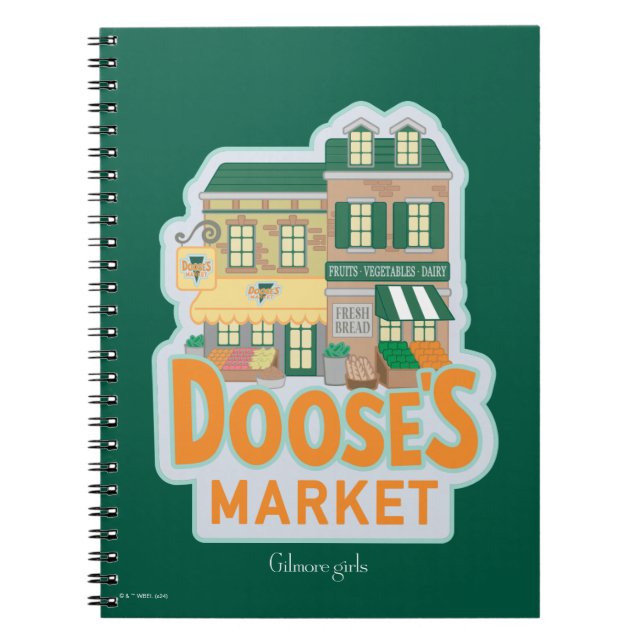 Gilmore Girls | Doose's Market Notebook (Front)